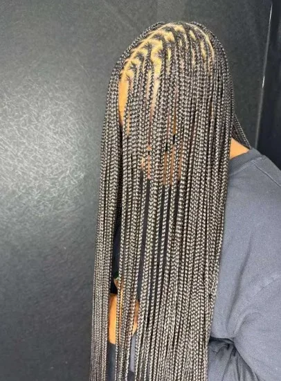 Regular Knotless Braids