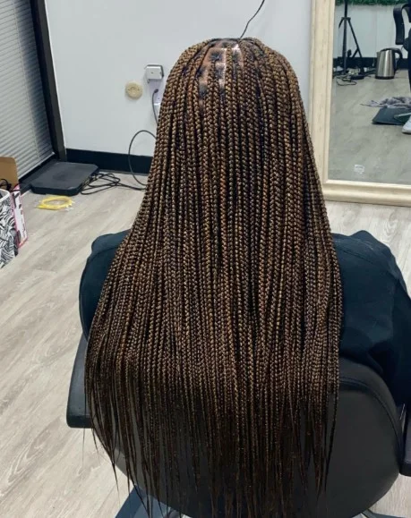 Regular Knotless Braids B